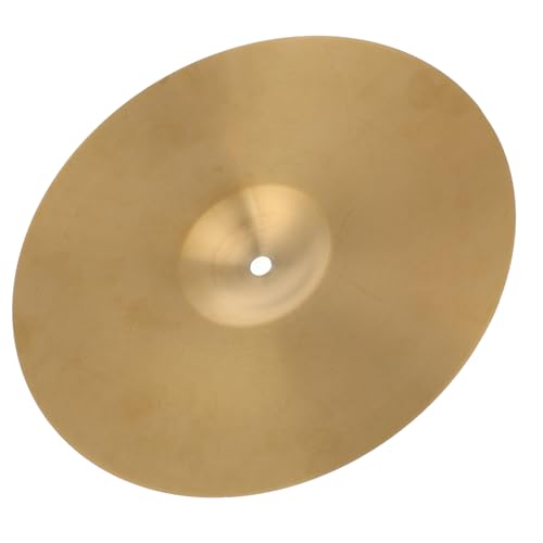 SUPVOX Set Metal Drum Set Cymbal Jazz Crash Cymbal for Percussion Practice Durable Drum Accessory with Crisp and Clear Sound for Beginner Drummers and Music Enthusiasts