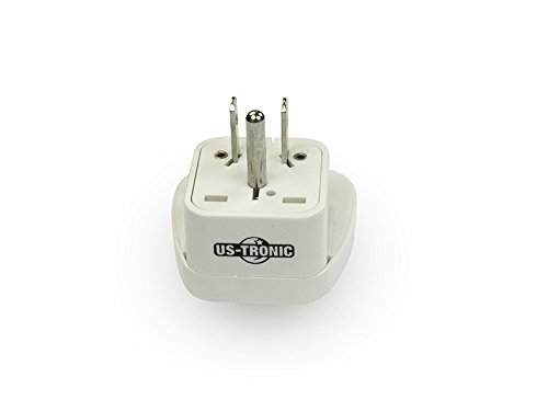 Adaptateur fiche US vers prise Euro avec terre