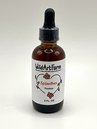 Wild Art Farm Spilanthes Oleracea Tincture Liquid Toothache Plant...
