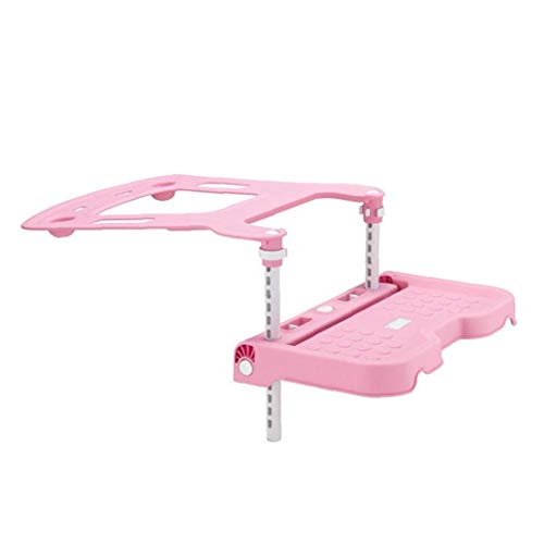 Asiento 1 Juego De Coches Niños Resto Del Pie Del Cojín Del Asiento Elevador Reposapiés Ajustable De Apoyo Del Pie Silla Para Niños Y Bebés Gran Viaje De Accesorio Para Cómodo Y Fácil De Viaje (rosa)