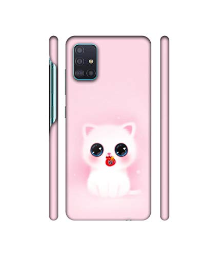 Image of Amazon Brand - Solimo Designer Kitty 3D Printed Hard Back Case Mobile Cover for Samsung Galaxy A51