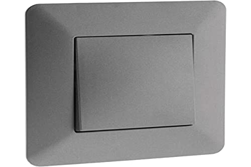 Zenitech Interrupteur va et Vient Titanium - Simple - Artezo
