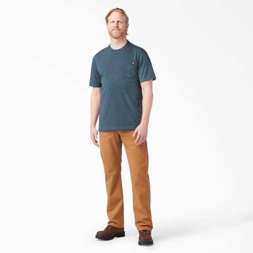 Image of Dickies Men's Heavyweight Heathered Short Sleeve Pocket T-Shirt