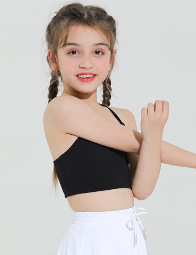 Girls Sports Bra Spaghetti Strap Y Back Training Bras for Teens Racerback Yoga Comfort Crop Top3