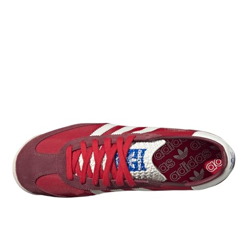 Image of adidas Mens Sl 72 Rs Lace Up Sneakers Shoes Casual - Red - Size 5 M