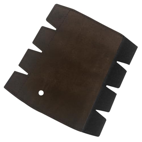 Holibanna French Horn Pad Horn Maintenance Pad Replacement Hand Protection for Instruments Brown