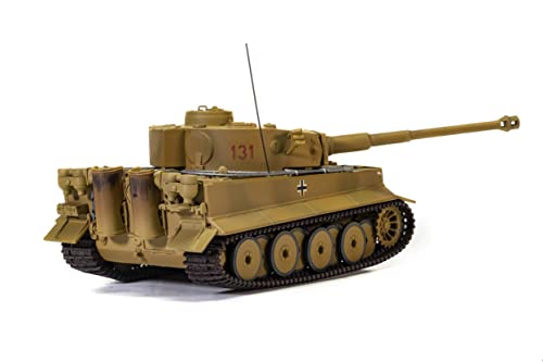 Corgi Diecast Tank - CC60515 Panzerkampfwagen VI Tiger Ausf E - Tiger 131 - German Military Metal Tank Toy Detailed Armored Vehicle - Die Cast World War II Models for Adults, Brown - Image 3