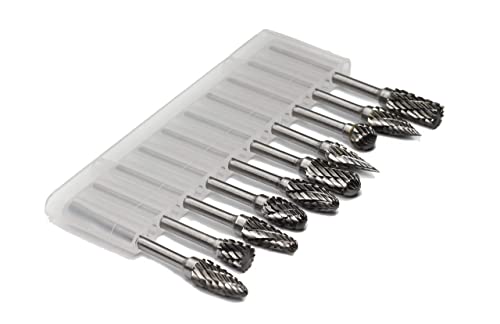 Set de fresas de carburo sólido Tungsteno 20 piezas miniatura 3