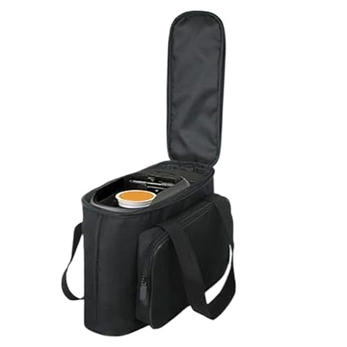 Sac de rangement pour machine à café portable avec poignées renforcées pour voyage et camping