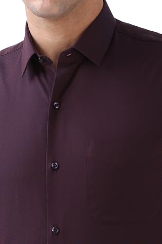 Image of Peter England Mens Polycotton Slim Fit Shirt