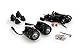 Puig, LED, motorrad , 3489N Zusatzscheinwerfer Set Genehmigt Schwarz