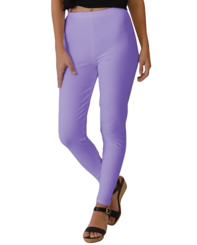 Image of STRETCH IS COMFORT Women's Ultra Buttery Smooth Cotton Leggings, Knee Length Leggings or Shorts | Small to 5X