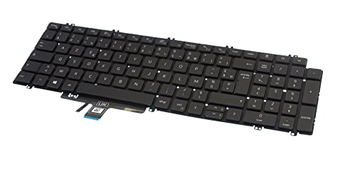Clavier Rétroéclairé T8GJ1 AZERTY pour Ordinateur Dell Latitude 5520 Portable