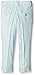 Isaac Mizrahi Slim Boys Solid Linen Pants, Sky Blue, 7
