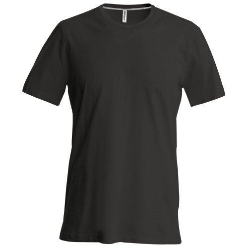 Kariban Mens Slim Fit Short Sleeve Crew Neck T-Shirt