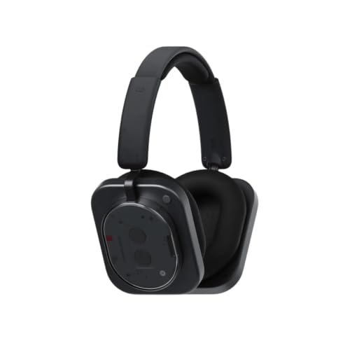 Nothing Headphone (1) Hybrid Active Noise Cancelling Headphones, Wireless Over-Ear Headphones with 6 Mics, 80Hrs Playtime, Hi-Res Audio, KEF-Tuned, Spatial Sound, Comfort Fit & Fast Charging Black