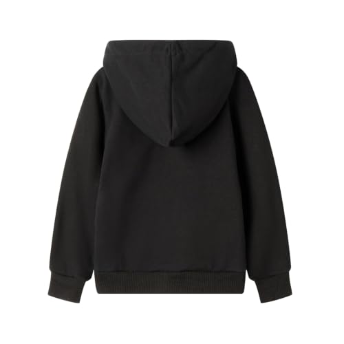 Image of Mud Kingdom Little Girls Boys Hooded Sweatshirt Jersey Cotton Pullover Fashion Spring Fall