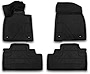 Fits 2016-2022 Lexus RX (All Models) / 2018-2022 RXL (All Models) Floor Mats Front & 2nd Row Seat Liner Set All Weather Full Set Liners (Black)