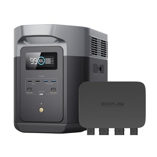 Image of EF EcoFlow 800W Alternator Charger with Delta 2 Max Portable Power Station, 3-in-1 Fast DC-DC Charger, Battery Maintainer & Jump Starter 8x Faster Than Cigarette Chargers, Charges 2kWh in 2.6 hr