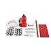 6.5-20mm Manual Hydraulic Hose Crimper Bottle Jack Hose Crimper Benchtop Agricultural 7T Hydraulic Hose Press Machine 6 Teeth High Pressure Sprayer Hose Diesel Hose Pressing Hydraulic Clamping Tools
