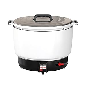 GRCLP Liquid Propane 110 Cup (55 Cup Raw) Gas Rice Cooker – 22,000 BTU