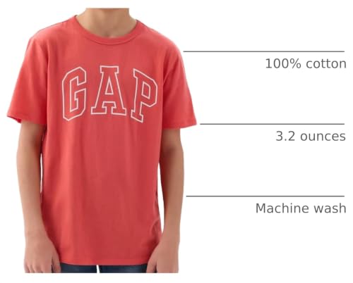 Image of Gap Boys' Short Sleeve Logo T-Shirt