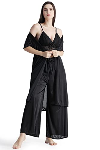 SSoShHub Women's Satin Kimono Robes Bridesmaid Wedding Robes Silk...