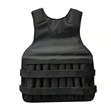 for 1Pcs Weighted Training Vest Adjustable Fitness Weighted Vest Without Sand
