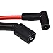 A-Team Performance - Silicone Spark Plug Wires Set LT1 LT4 Optispark - Compatible with GM Chevy Chevrolet Pontiac Z28 Camaro Corvette Firebird Impala Caprice 1992-1997 5.7L 4.3L - Red 8mm
