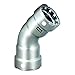 45 Degree Elbow, 1" x 1" Tube Size