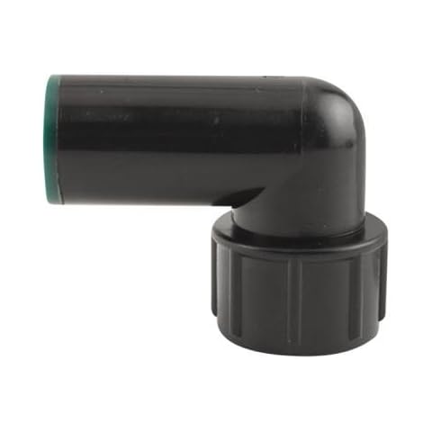 Hydro Flow 1/2 Inch Compression x 3/4 Inch Female Hose Thread Swivel Elbow Cover