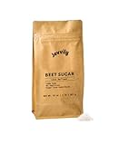 Jovvily Beet Sugar - 2 lb - Less Refined - Cane Sugar Alternative - No Fillers - Eco-Friendly Packaging