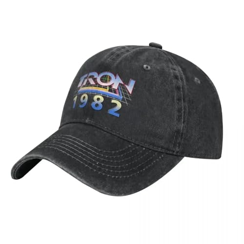 SGDHJCFCV Gorra de béisbol Tron 1982 Gorras de algodón Gorras de Vaquero Unisex
