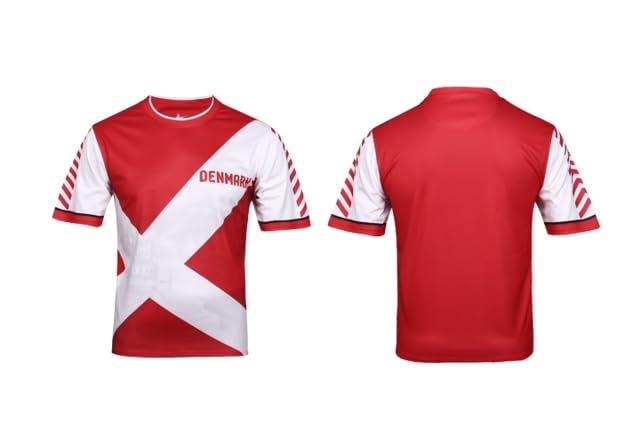 Generisch DÄNEMARK Denmark Europameisterschaft 2024 Herren Trikot GR. XL