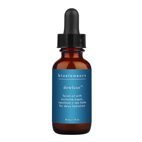 Bioelements Dewluxe - 1 fl oz - Lightweight Face Oil - Hydrates Skin & Diminishes Fine Lines - For Combination & Dry Skin - Vegan Gluten Free - Never Tested on Animals