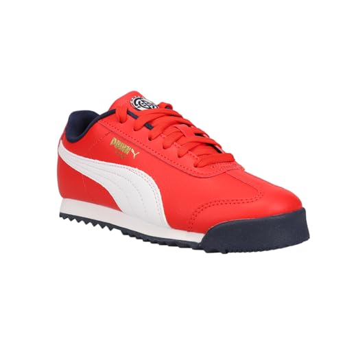 PUMA Kids Boys Roma Country Pack Lace Up Sneakers Shoes Casual - Red2