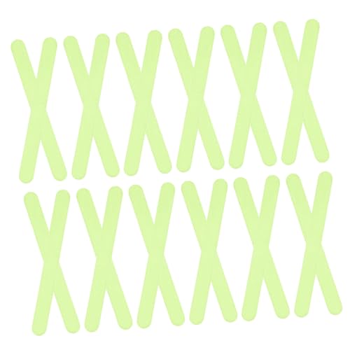 STOBAZA 3 Sets Glow Dark Non Slip Shower Strips of Bath Stickers for Seniors Easy Installation Luminous Safety Decals for Bathtub and Shower Use