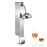 Glaskühler, Instant Froster für Champagner, 304 Edelstahl-Konstruktion, 25g CO2 pro Glas, ideal für stark frequentierte Bars und Partys