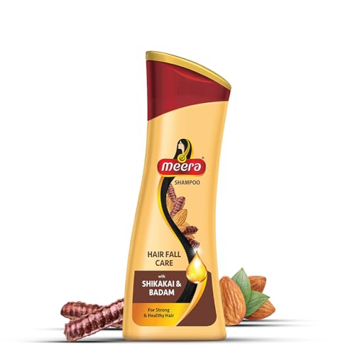 Image of Meera Hairfall Care Shampoo, Brown, Shikakai, 180 Ml