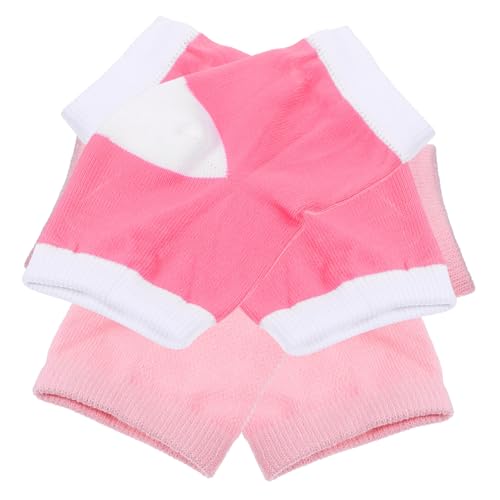 FRCOLOR Foot Covers Moisturizing Toeless Socks Gel Heel Protector Elastic Heel Socks for Cracking Prevention Comfort