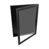 DIMENSIONS PRÉCISES : Diamètre extérieur de 35,6 x 45,7 cm et diamètre intérieur de 31,4 x 44,5 cm, conçu pour accueillir parfaitement vos maillots de football et autres souvenirs sportifs