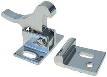 Heavy Duty Elbow Catch - Polished Nickel (4-Pack)