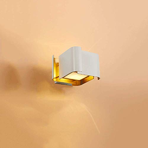 Lampe murale postmoderne en fer forgé avec finitions minimalistes noires - 3