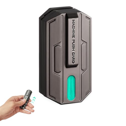 OBEST Fidget Slider Toys Luminoso, Juguetes Fidget Slider EDC Que Brillan en la Oscuridad, Tarjeta de Empuje 3 Capas, Juguete Sensoriales Metal para Adultos Aliviar Estrés TDAH/Ansiedad/Antiestrés