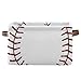 Softball Baseball Nursery Bins Toy Canvas Storage Basket Box Collapsible Clothes Laundry Hamper with Handles for Home Closet Toys Organizer 1 Pcs