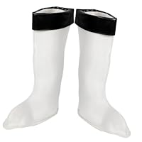 Ipetboom Detachable Warm Winter Boot Liners for Men High Tall Thermal EVA Insulated Rain Boot Socks Replacement Lightweight Comfortable Fit Foldover Cuff for Cold Weather Outdoor Use Fits