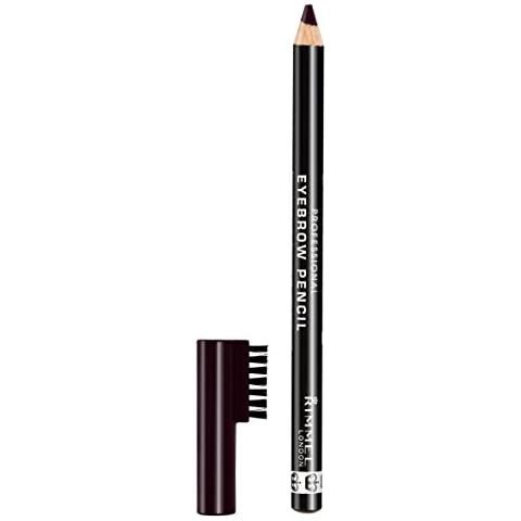 Rimmel Long Lasting Eyebrow Pencil in Black Brown Cover