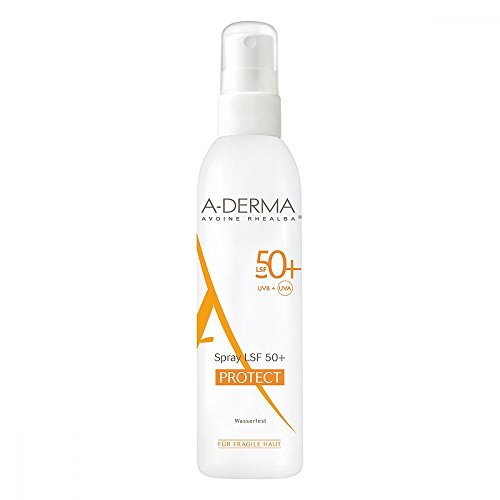 A de dermatológicamente Protect Spray SPF 50 +, 200 ml