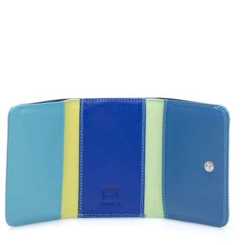 mywalit Mini Tri-fold Leather Wallet | 3 Card Slot | Note Section & Coin Pocket | Seascape | Stylish & Compact Accessory for Men & Women | Perfect for Everyday Use2