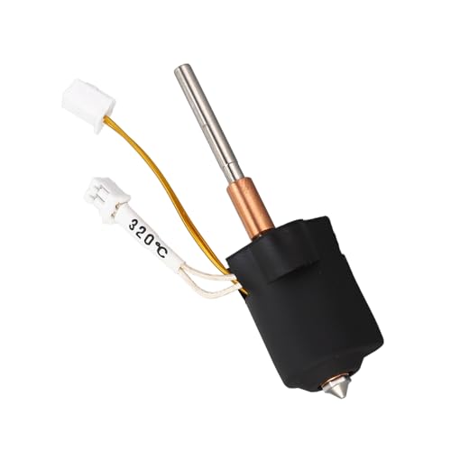 Kit Hotend Ensamblado para Impresora 3D, 1 Boquilla de Latón de Intercambio Rápido de Cerámica Reemplazo de Extrusora Integrada para K1C K1, con Boquilla de Intercambio